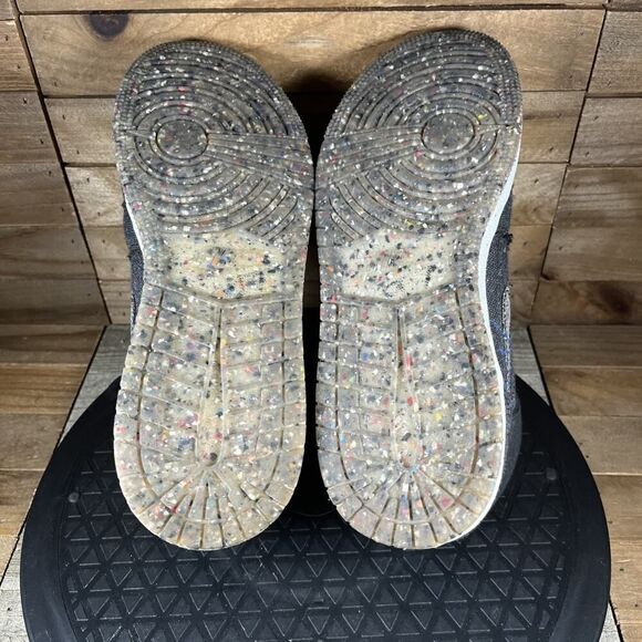 Nike Air Jordan 1 Mid SE Youth Size 5Y Black Racer Blue Lace Up Athletic Sneaker - Picture 9 of 10